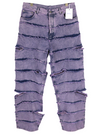 Jeans Punk Striped Straight