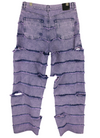 Jeans Punk Striped Straight
