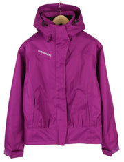 STORMBERG Nordvik D Vattert Women Jacket M Purple Hooded Proretex Zip