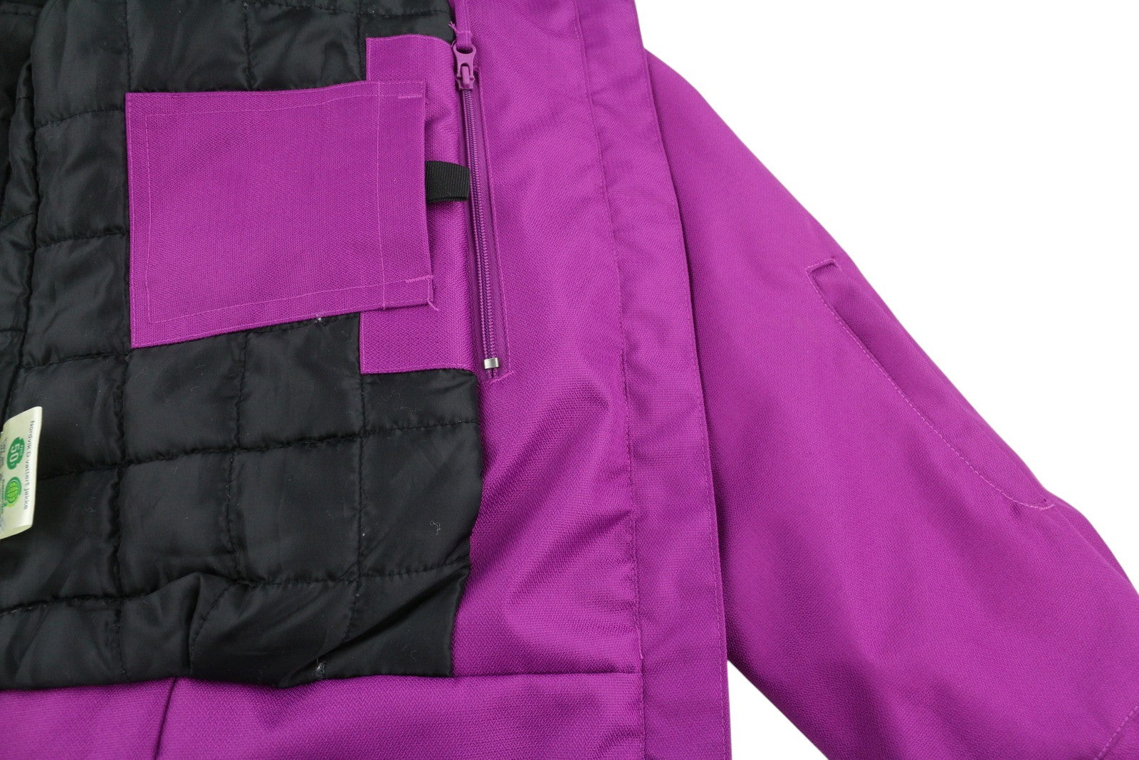 STORMBERG Nordvik D Vattert Women Jacket M Purple Hooded Proretex Zip