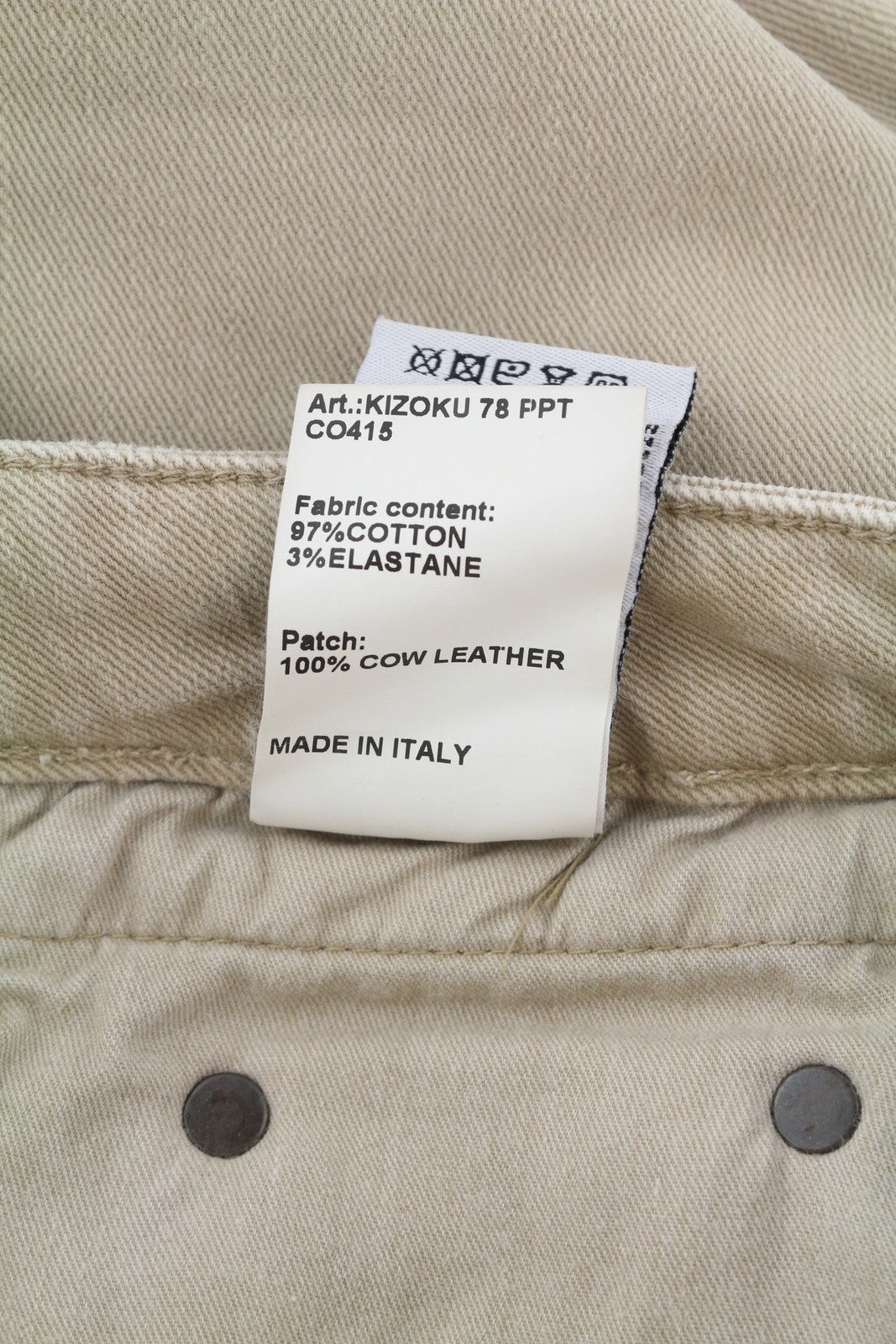 R13 Boy Straight Women Jeans 28 Khaki Stretch Faded Cropped Ankle RRP699