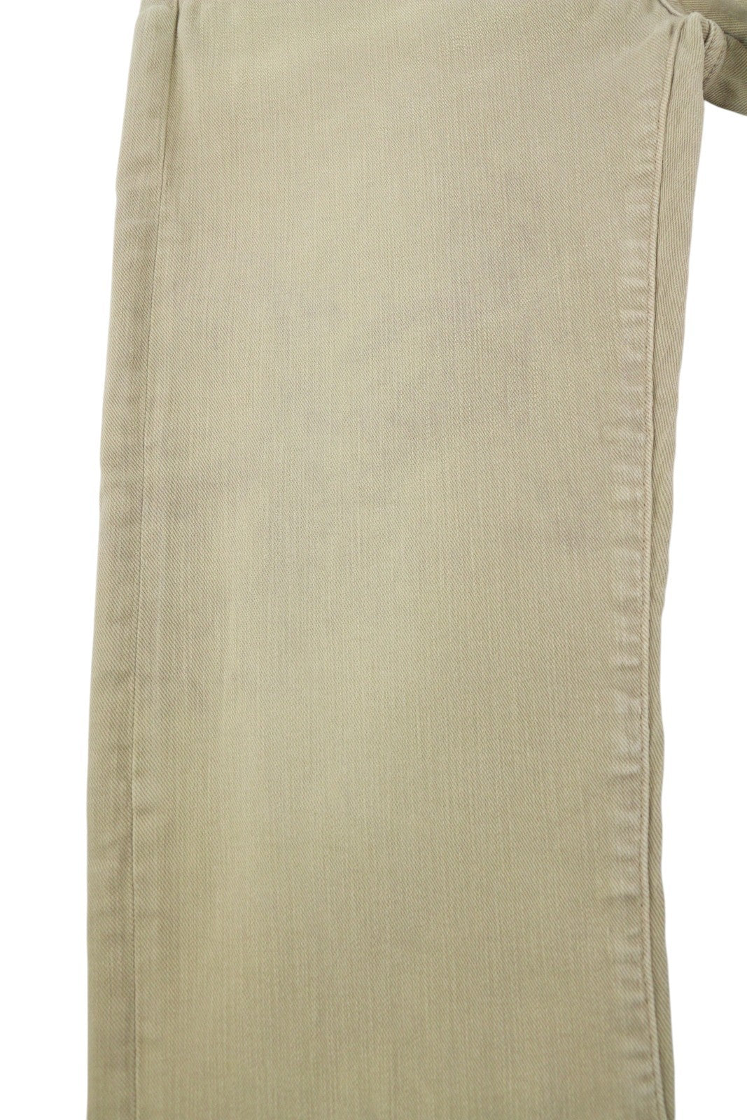 R13 Boy Straight Women Jeans 31 Khaki Stretch Faded Cropped Ankle RRP699