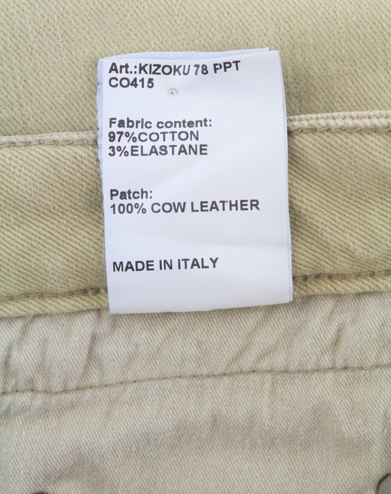 R13 Boy Straight Women Jeans 29 Khaki Stretch Faded Casual Ankle RRP699