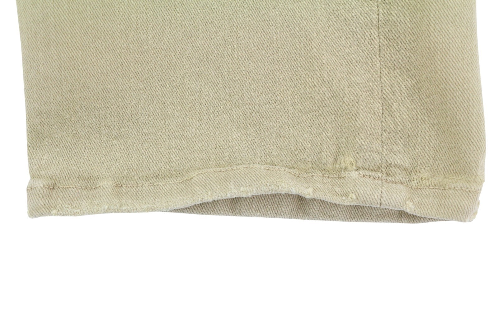 R13 Boy Straight Women Jeans 30 Khaki Stretch Faded Casual Ankle RRP699