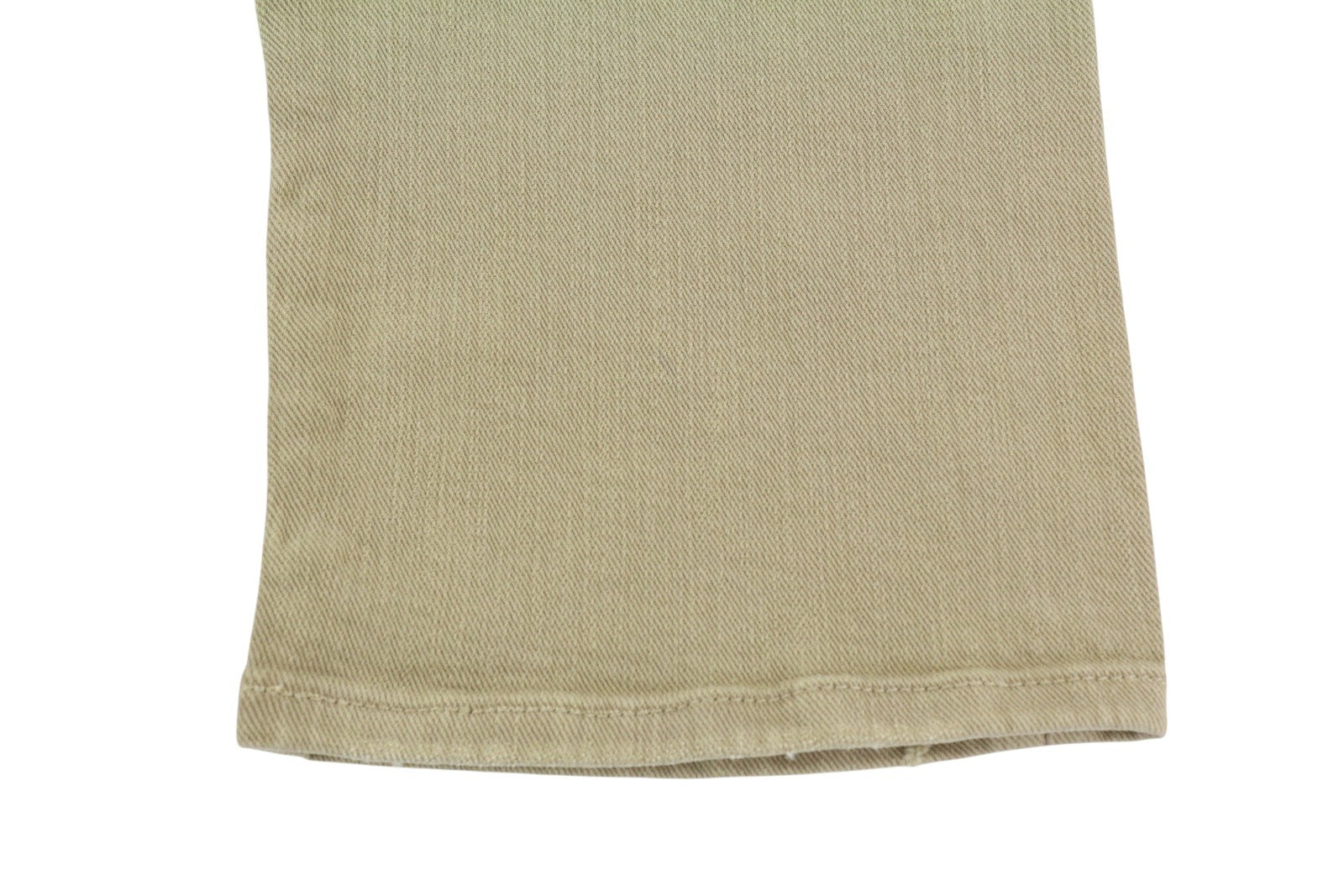 R13 Boy Straight Women Jeans 25 Khaki Stretch Faded Casual Ankle RRP699