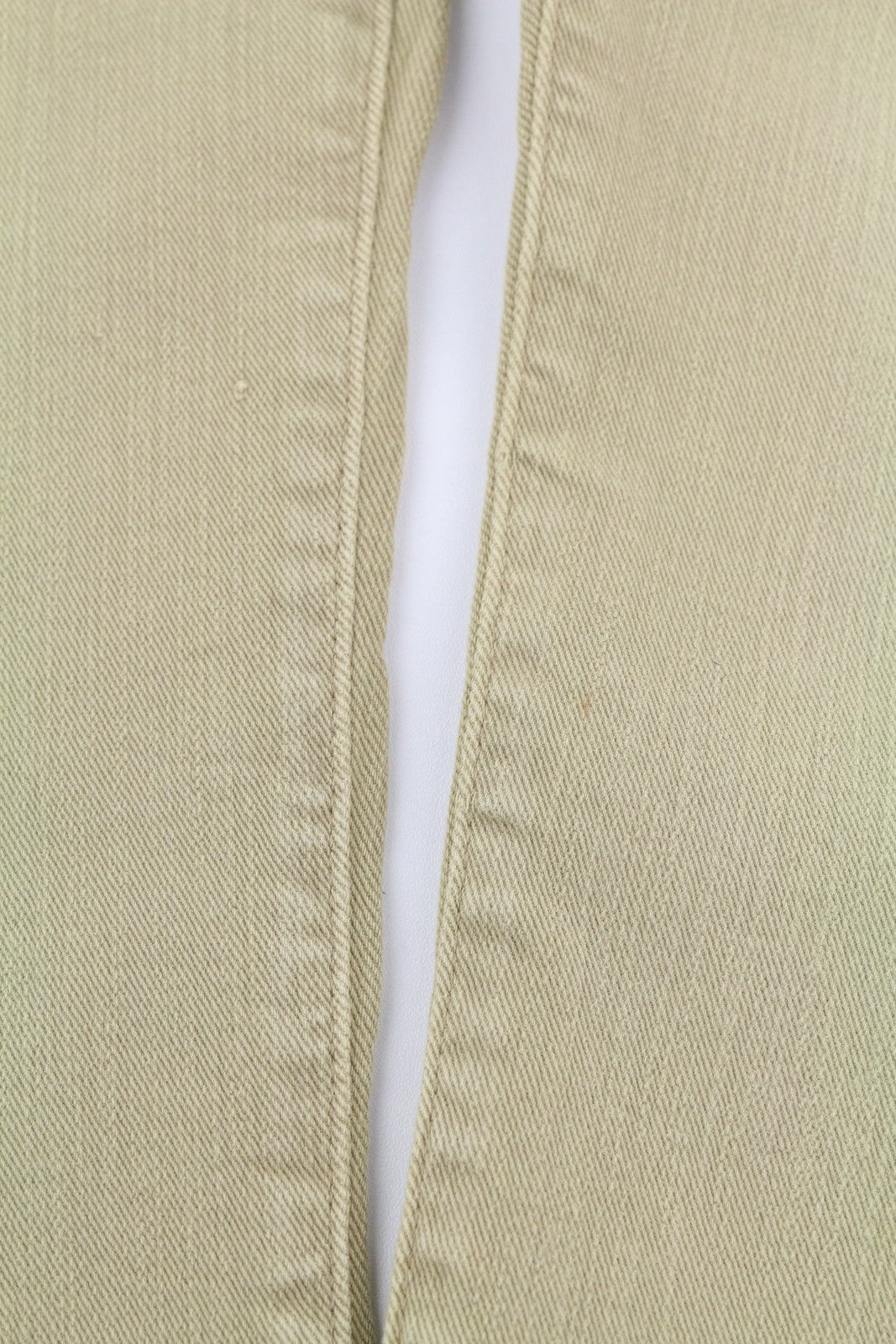 R13 Boy Straight Women Jeans 28 Khaki Stretch Denim Cropped Ankle RRP699