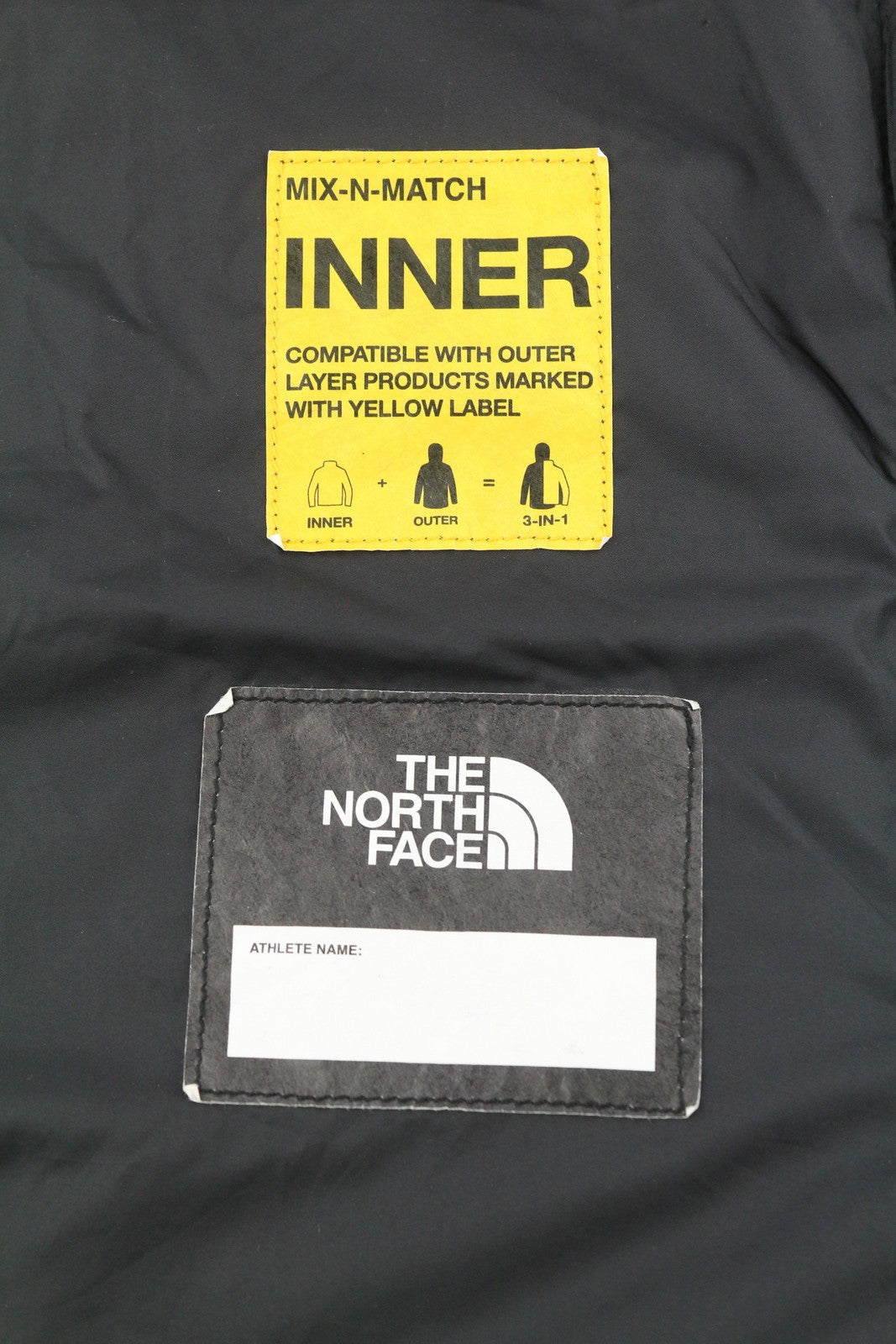 THE NORTH FACE Reactor Insulated Boy Waistcoat L Youth Quilted Zip Front Black