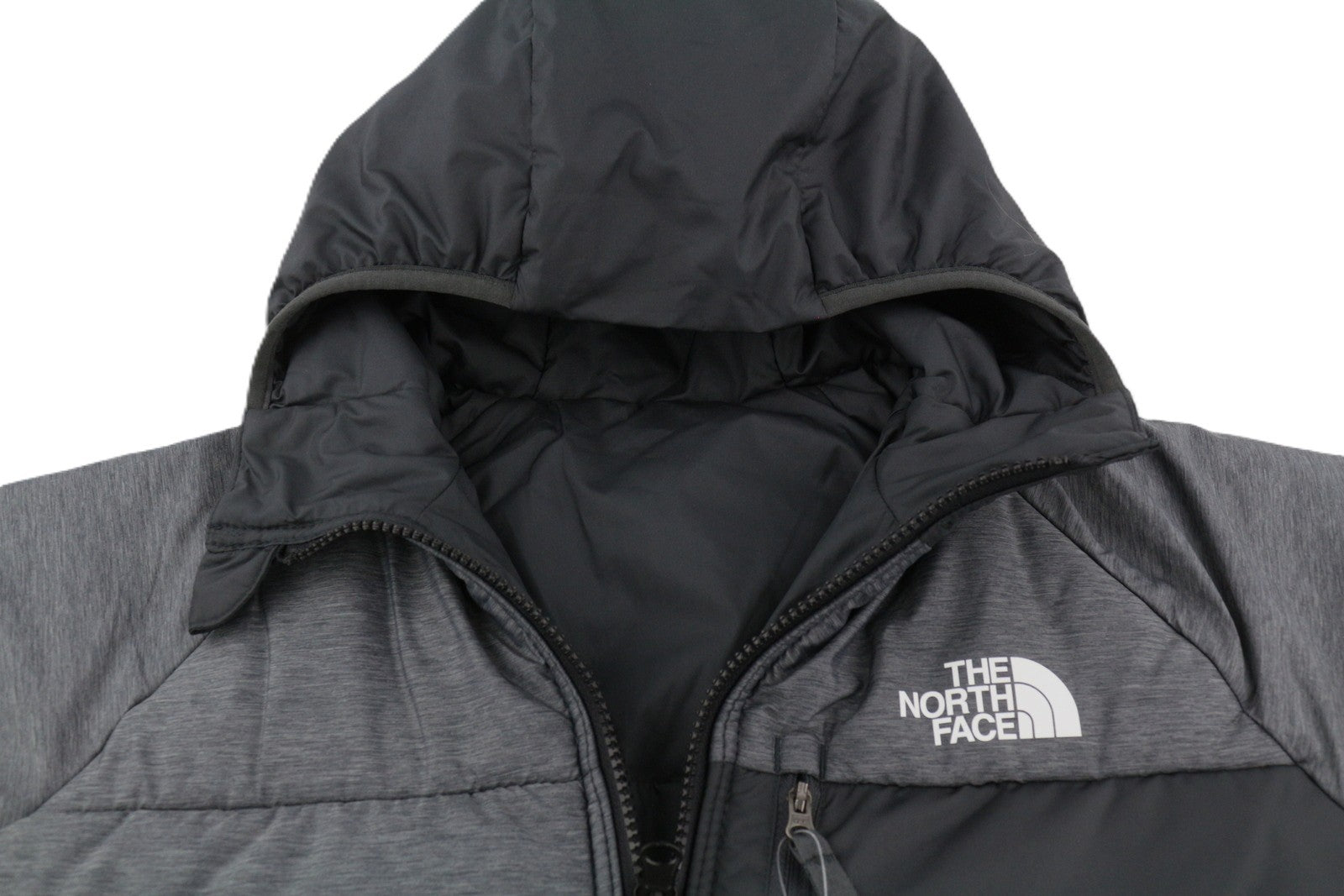 THE NORTH FACE Reversible Perrito Boy Jacket L Hooded Insulated Quilted Puffer
