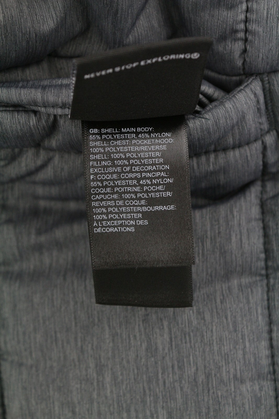 THE NORTH FACE Reversible Perrito Boy Jacket L Hooded Insulated Quilted Puffer