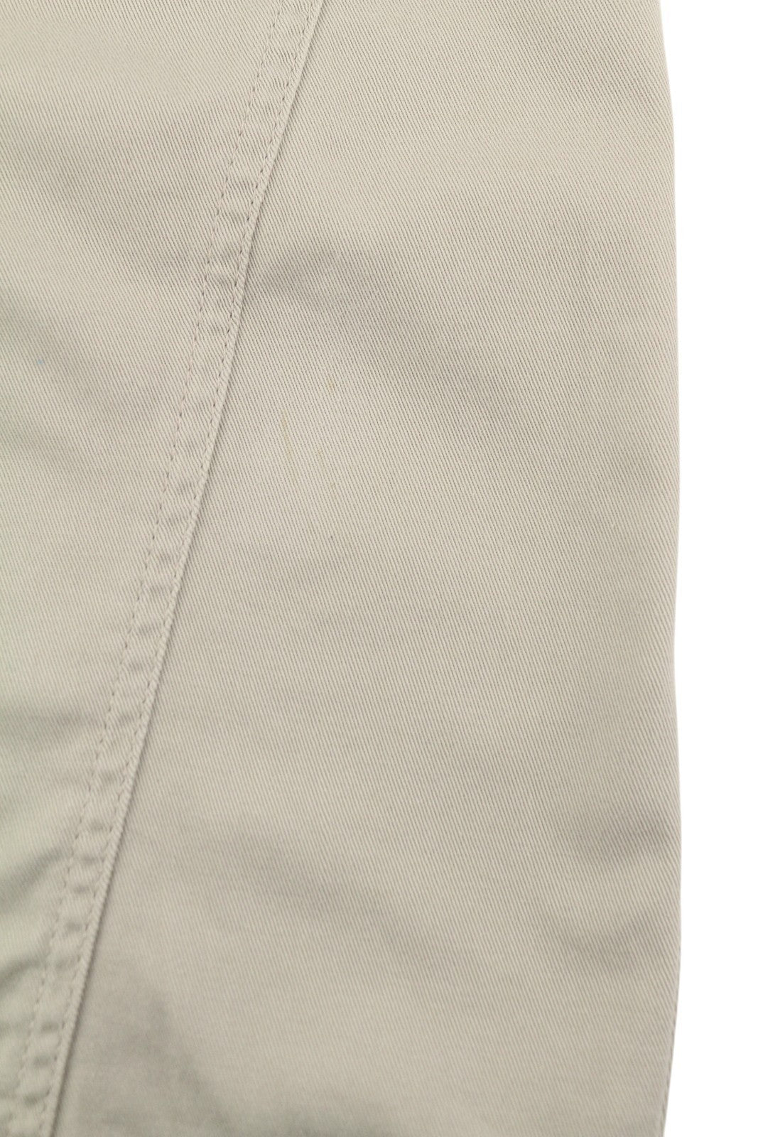 ARMANI JEANS Women Skirt EU46 Beige Zip Fly Split Pencil Mini Unlined