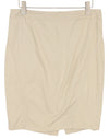 Beige Cotton Skirt