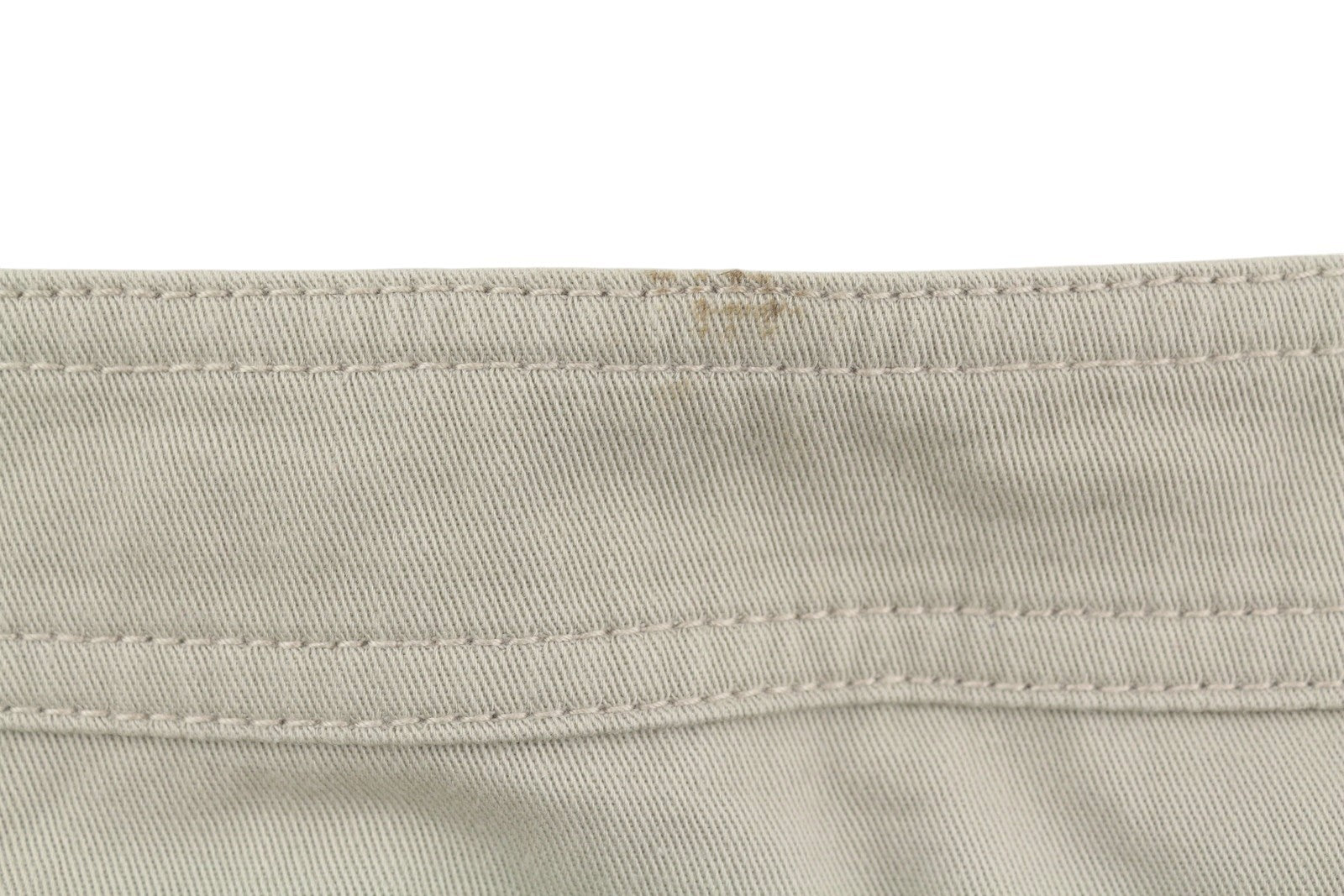 ARMANI JEANS Women Skirt EU46 Beige Zip Fly Split Pencil Mini Unlined