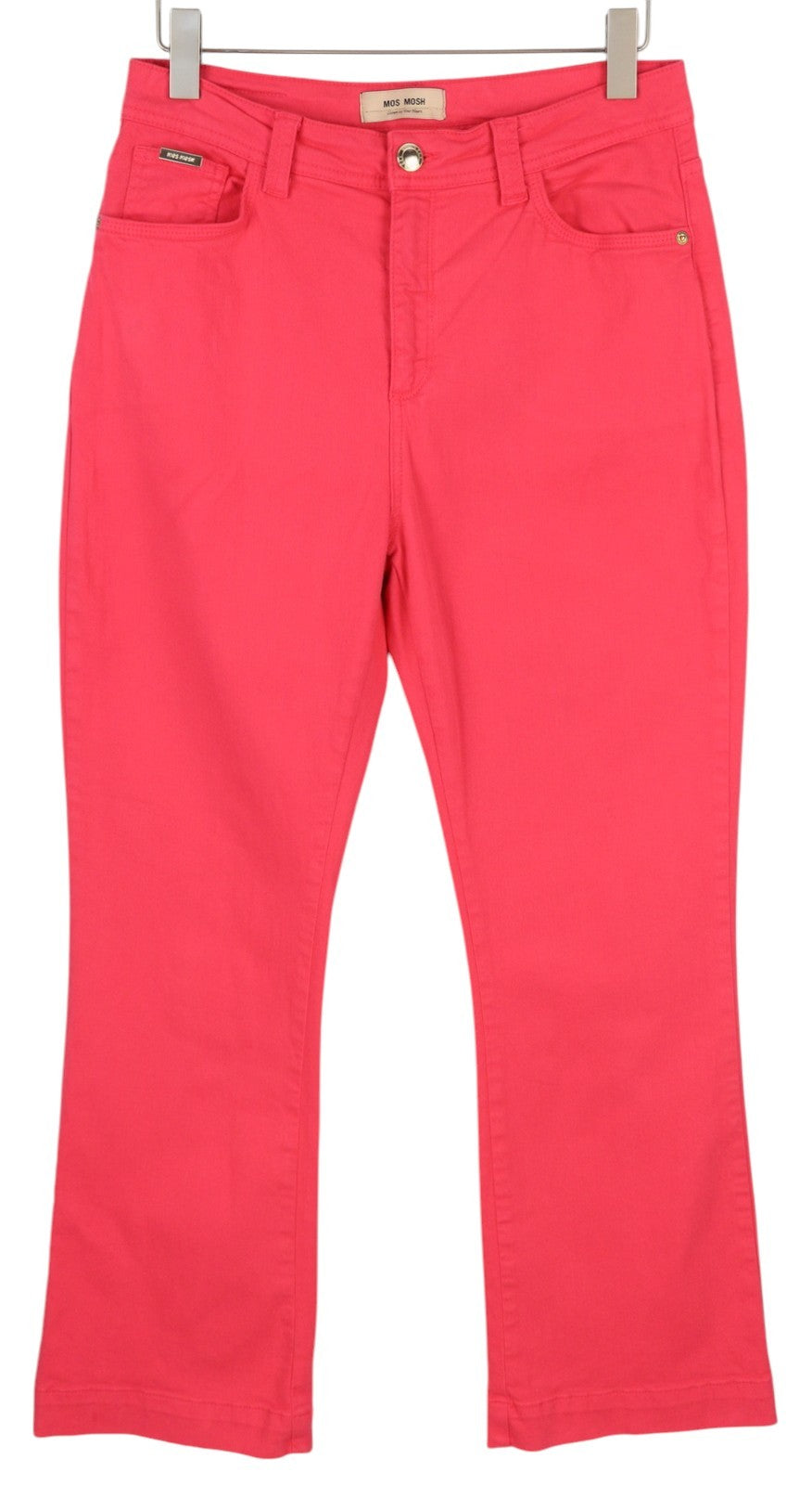 MOS MOSH 151610 Jessica Spring Women Trousers W30 Pink Bootcut Zip Fly