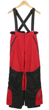 Red Polyamide Trousers