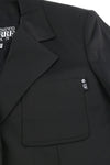 Black Acetate Jacket