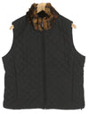 Black Polyester Waistcoat