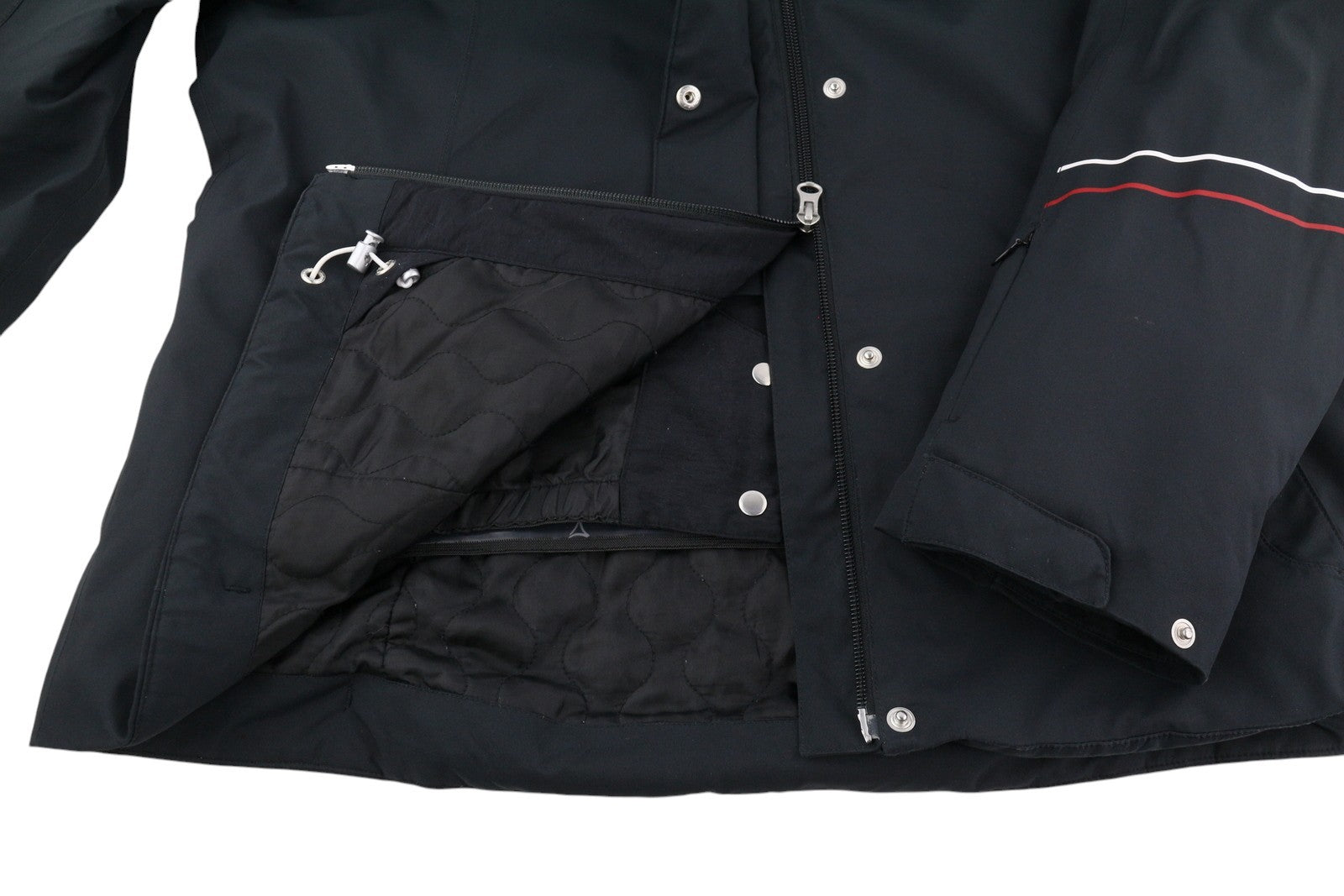 SCHOFFEL Ferry II Women Jacket UK20 Black Insulated Hooded Ski Snow