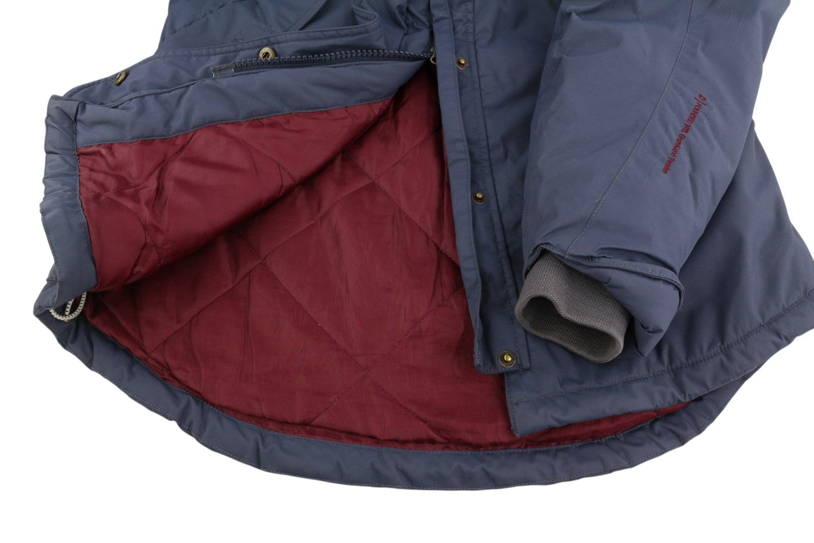 DIDRIKSONS Elsa Parka Women Jacket EU34 Blue Waterproof Storm System