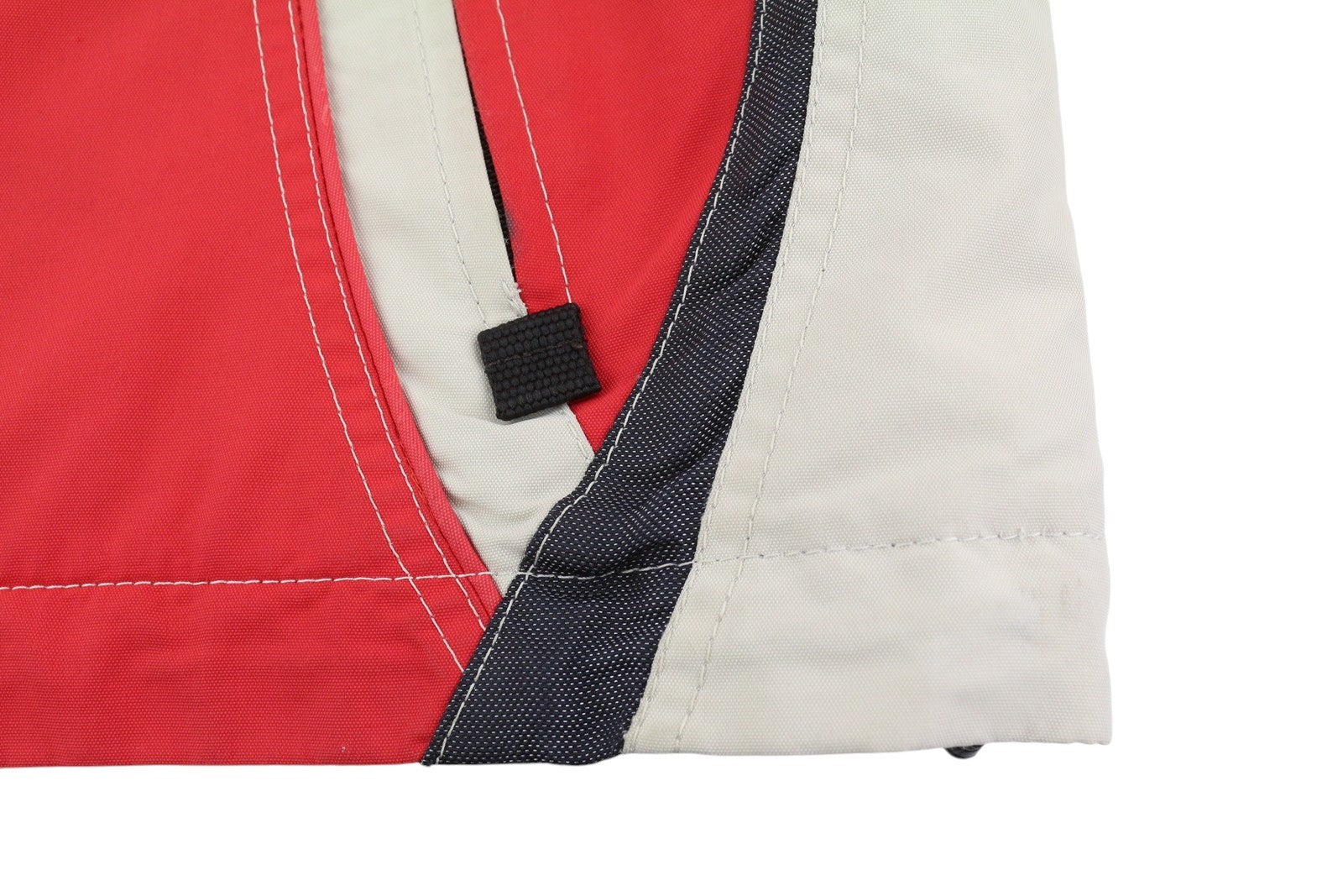 COLMAR Men Jacket 44 Red Vintage Zip Front Lined Lightweight Hood