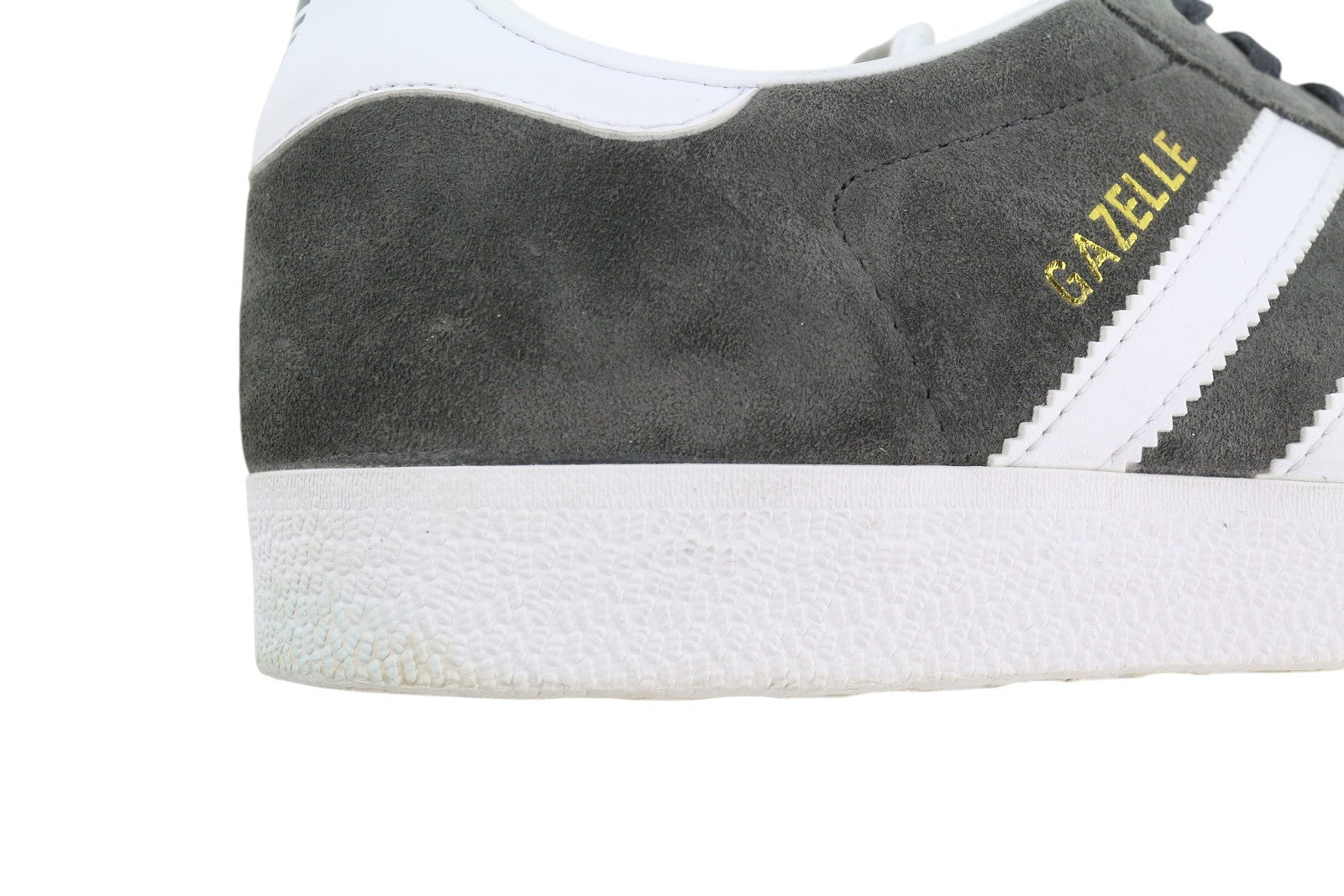 ADIDAS Gazelle Men Sneakers EU43.5 Grey Suede Leather Low Lace Trainers