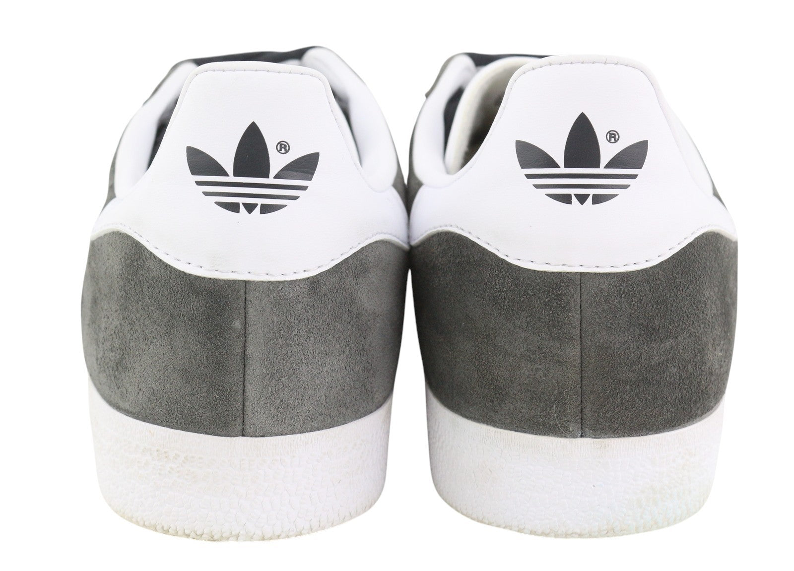 ADIDAS Gazelle Men Sneakers EU43.5 Grey Suede Leather Low Lace Trainers