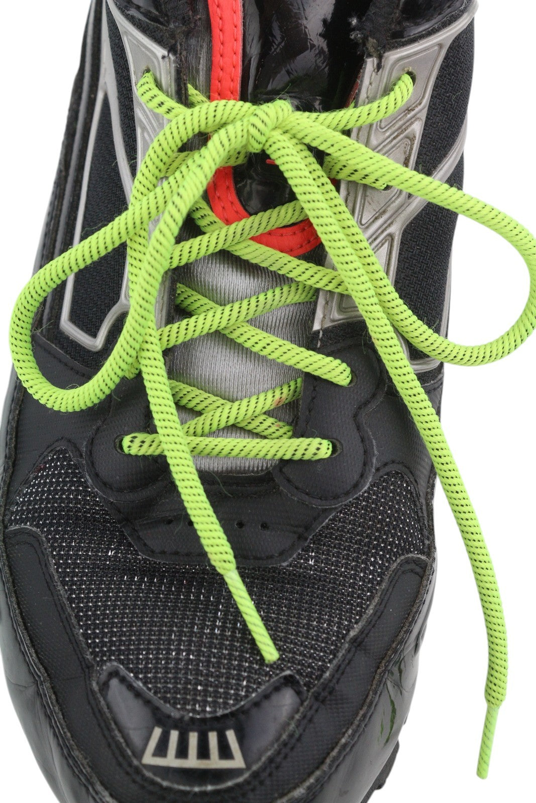 NIKE Shox Men Sneakers EU42.5 Black Low Top Lace Sport Trainers