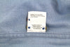 Blue Cotton Button-Up