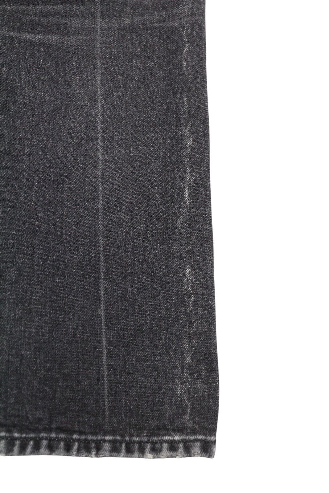 R13 Courtney Slim Women Jeans 27 Everit Black Distressed Crop Zip Denim