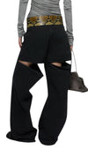 Black Denim Jeans