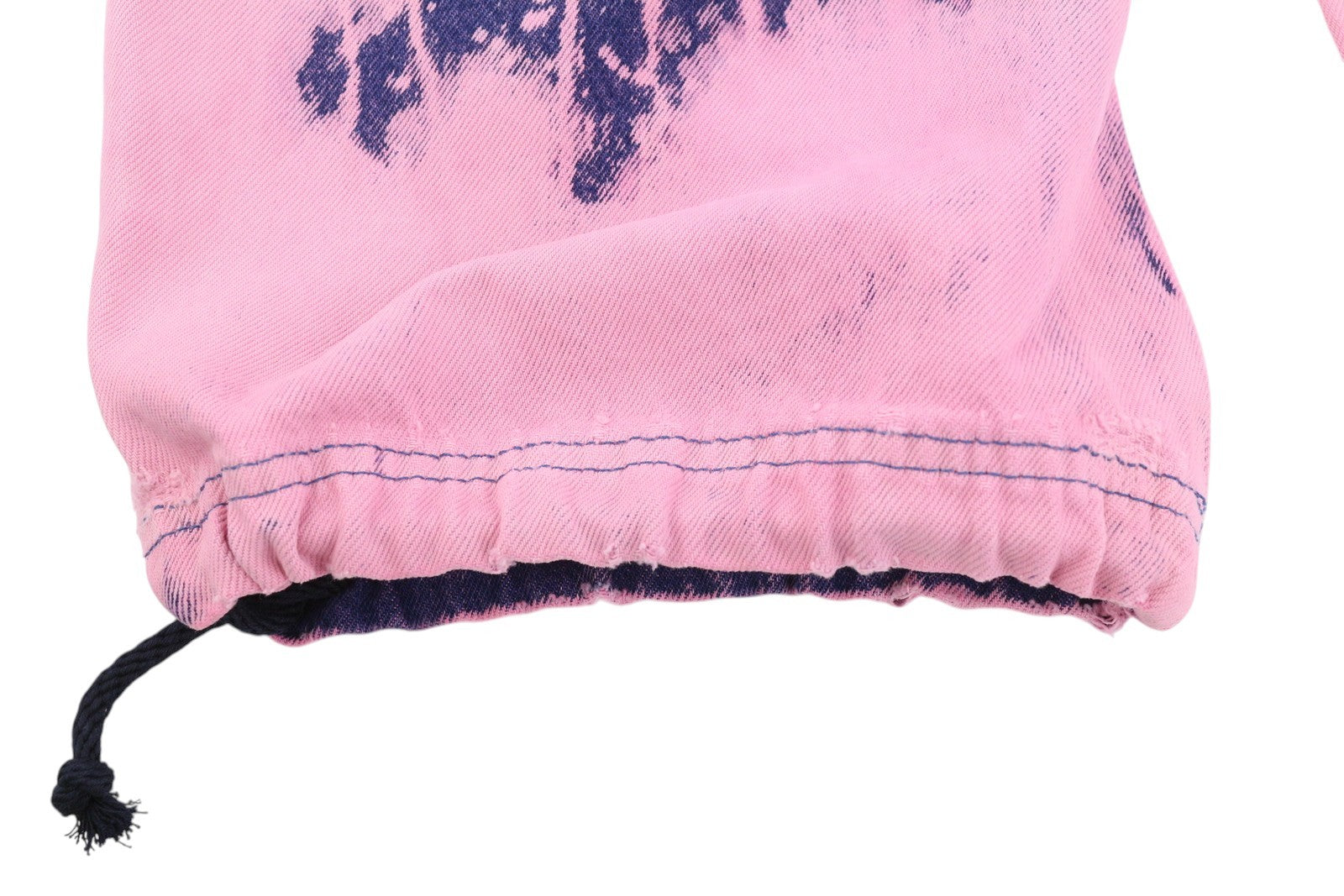 DARKPARK Vivi Cargo Women Jeans 25 PB Pink Blue Loose Leg Denim