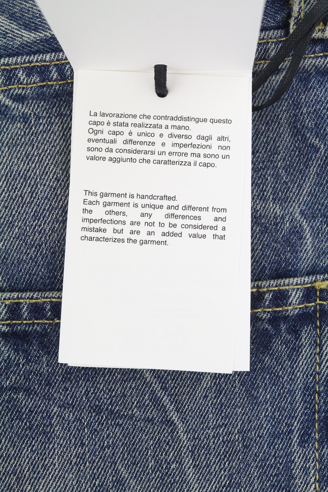 1989 STUDIO Men Jeans W32 Blue Pleated Knees Wide Leg Zip Denim