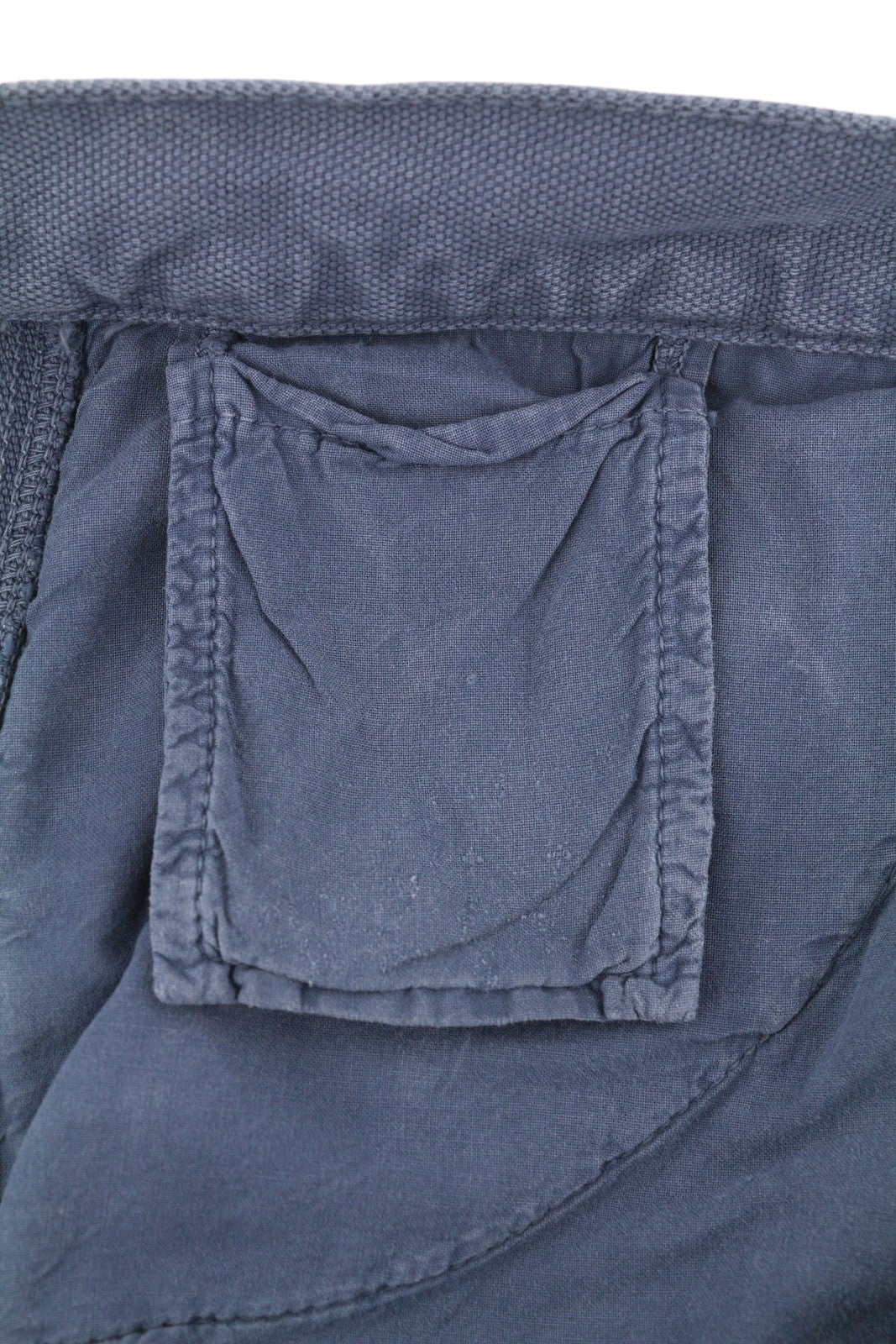 AMBUSH Worker Men Trousers XL Navy Relaxed Patch Pocket Zip RRP415