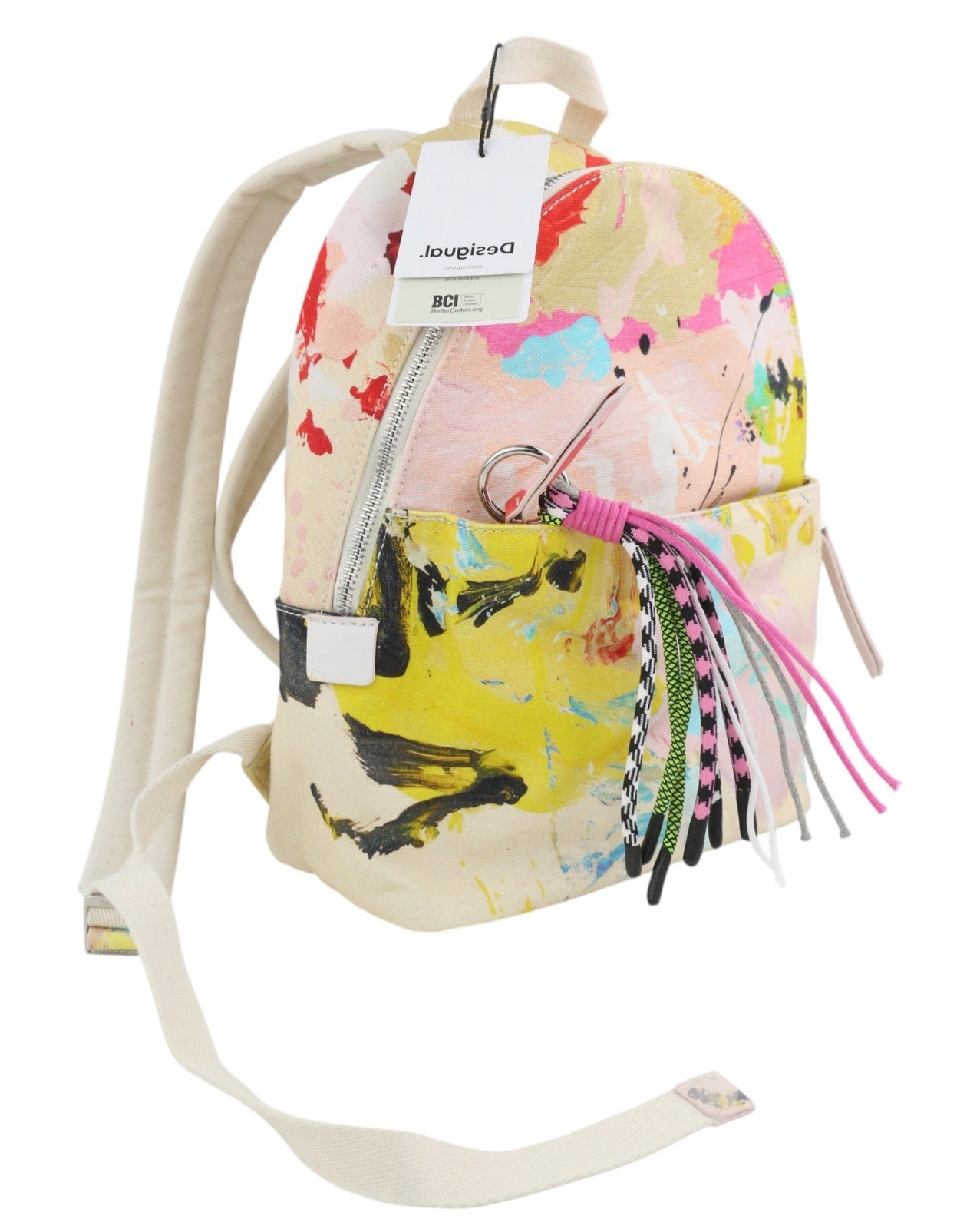 DESIGUAL Back Manchas Mombasa Mini Women Bag OS Colourful Patterned Backpack