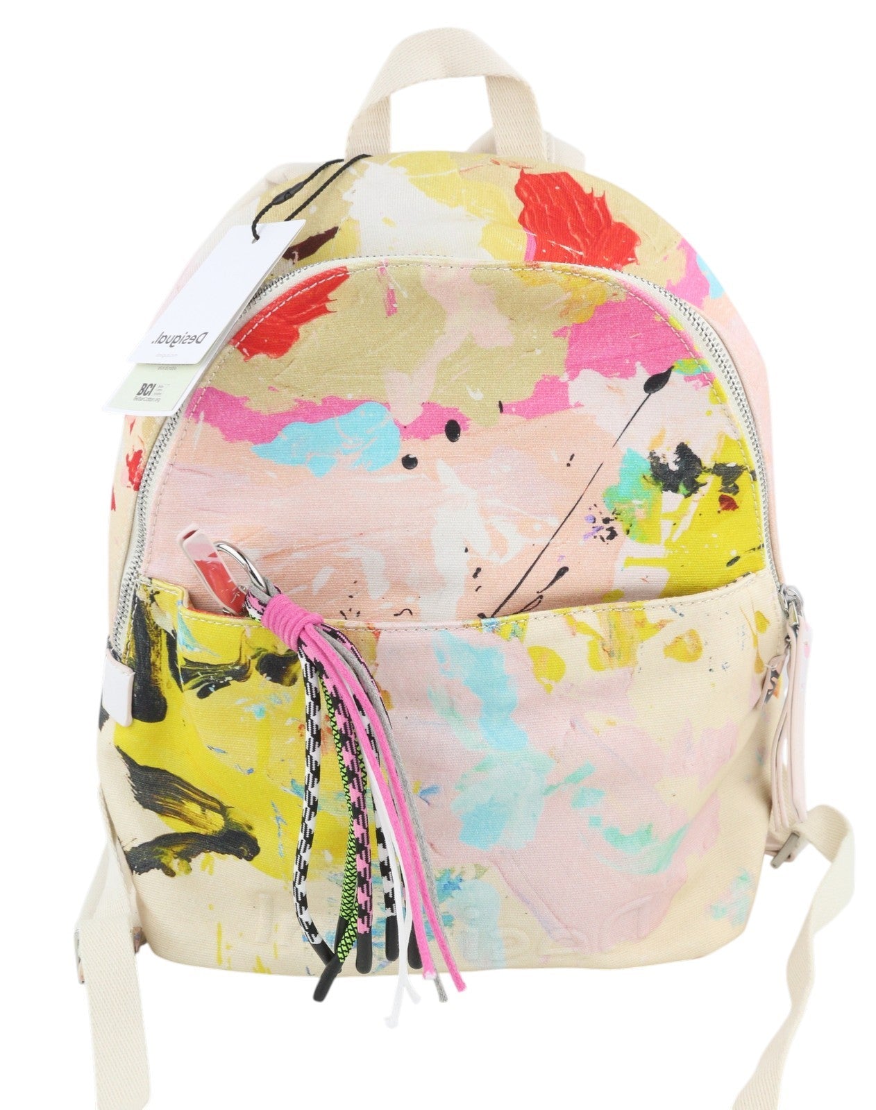 DESIGUAL Back Manchas Mombasa Mini Women Bag OS Colourful Patterned Backpack