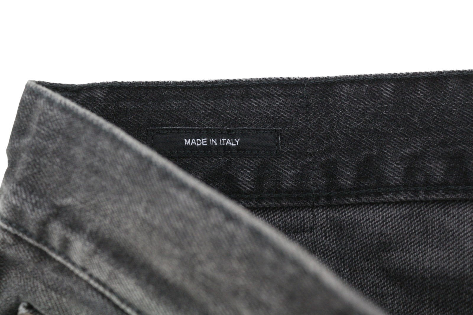 R13 Crop Wide Leg Women Jeans 30 Wilson Black Faded PS25 RRP695