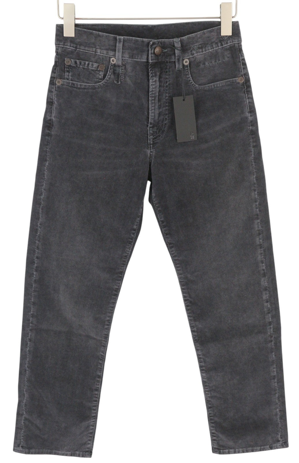 R13 Romeo Women Trousers 26 Obsidian Stretch Cord FW25