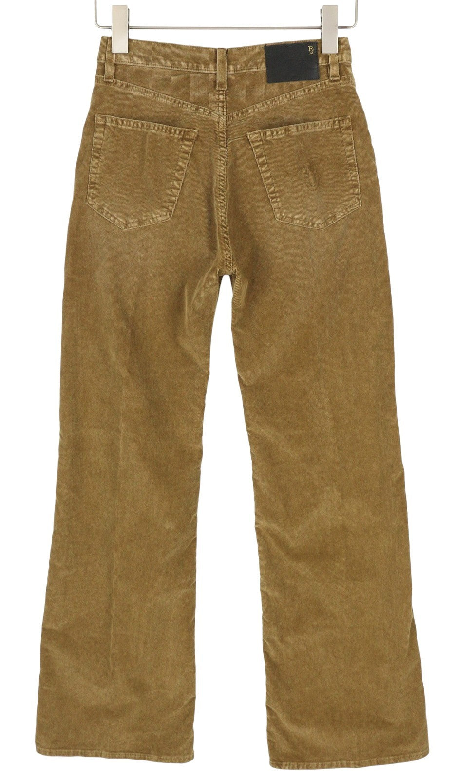 R13 Charlotee Women Trousers 25 Golden Brown Cord FW25 RRP799