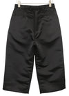 Trousers Relaxed Cropped Pleated