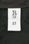 Trousers Relaxed Cropped Pleated