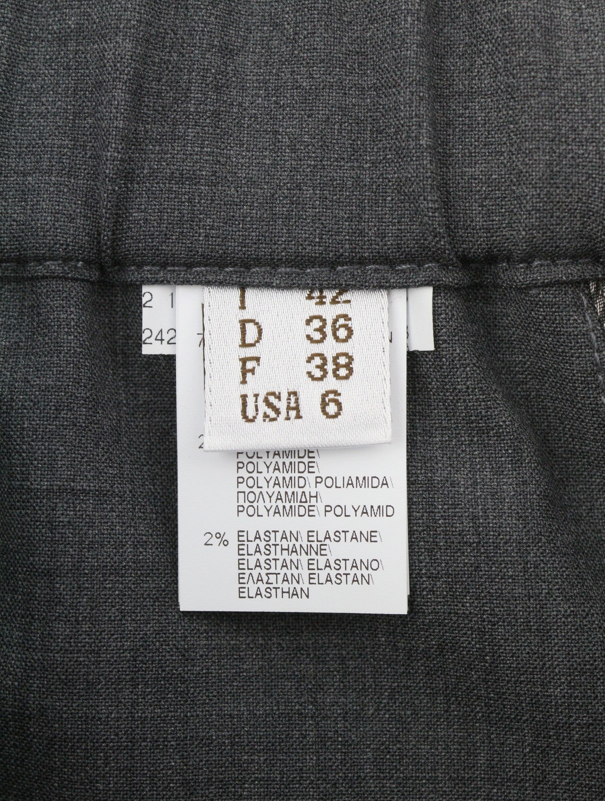 BRUNELLO CUCINELLI Women Trousers EU38 Grey Wool Blend