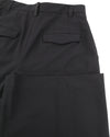 Black Cotton Trousers
