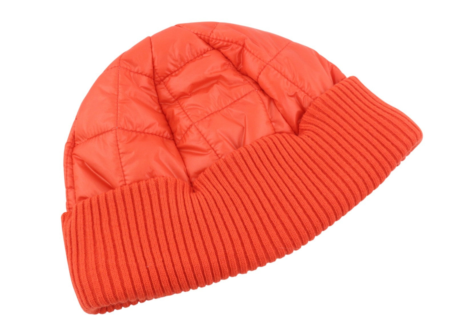 DESIGUAL Pack Gift Box Padded Women Gloves & Hat Set OS Orange Quilted 2in1