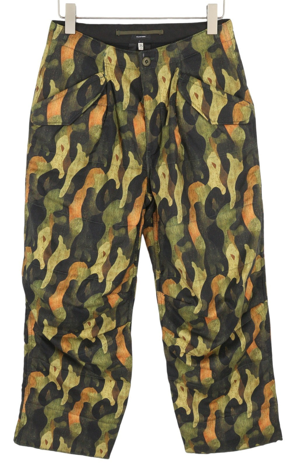 Mehrfarbige Wollhose