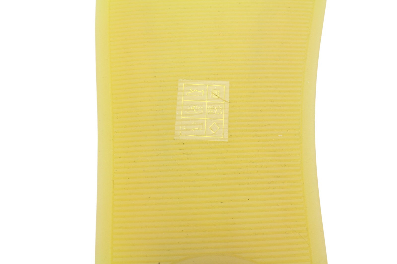 MAX&CO. Women Sneakers EU41 Yellow Textured Slip On Comfortable Sole Square