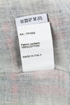Button-Up Shredded Seam Drop Neck