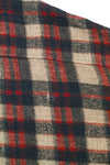 Button-Up Shredded Seam Drop Neck