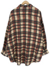 Button-Up Shredded Seam Drop Neck
