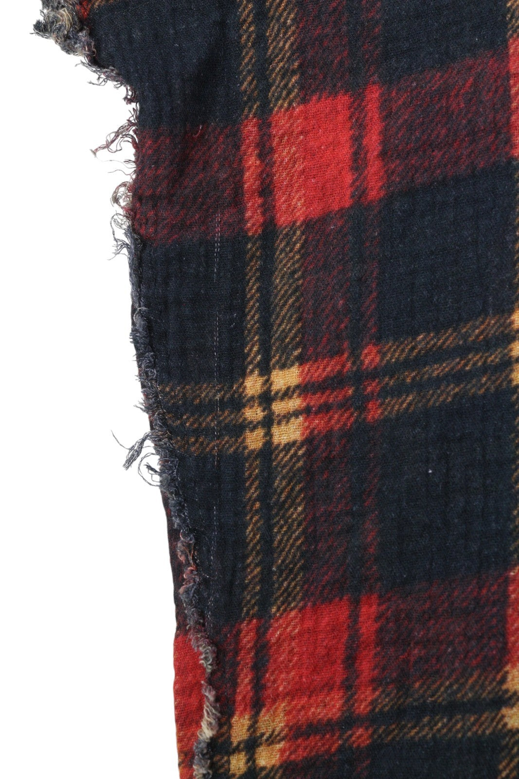 R13 Reversible Drop Neck Women Shirt S Red Plaid FW25 RRP1045