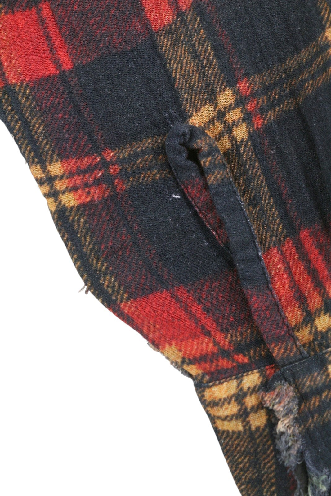 R13 Reversible Drop Neck Women Shirt S Red Plaid FW25 RRP1045