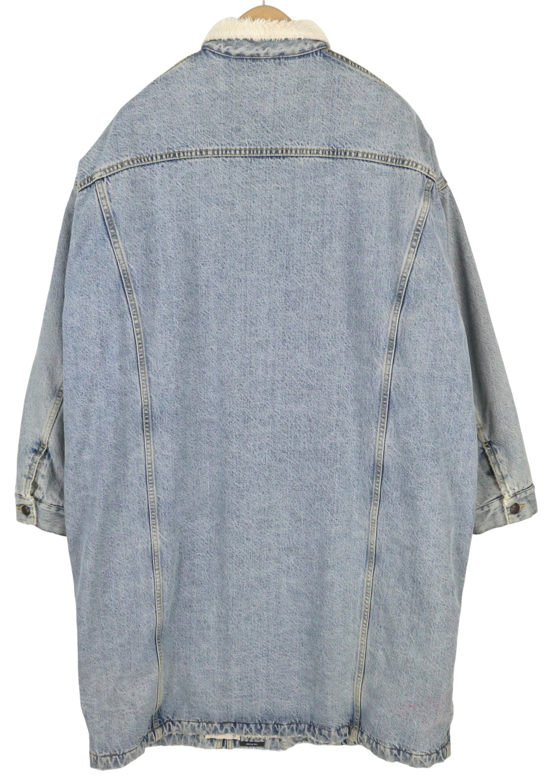 R13 Lyle Trucker Coat Women Jacket M Blue Denim RRP999